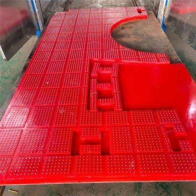 लाल 30mm 25mm ZP375 विरोधी पर्ची मैट उम्र बढ़ने प्रतिरोध