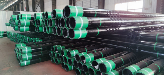 J55 एपीआई 5CT ड्रिलिंग आवरण पाइप 4 1/2 "- 20" ऑयलफील्ड उपकरण