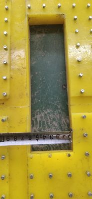 ZP375 एंटी स्लिप मैट 30mm प्लास्टिक नॉन स्लिप मैट ड्रिलिंग रोटरी टेबल के लिए