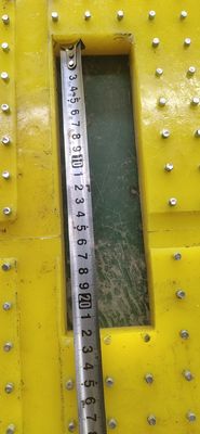 ZP375 एंटी स्लिप मैट 30mm प्लास्टिक नॉन स्लिप मैट ड्रिलिंग रोटरी टेबल के लिए