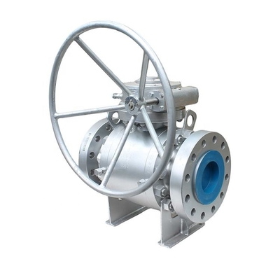 कास्ट ट्र्यूनियन बॉल वाल्व 2" - 40" एपीआई 6 डी फ्लैंज 2 टुकड़ा कास्ट स्टील 300LB