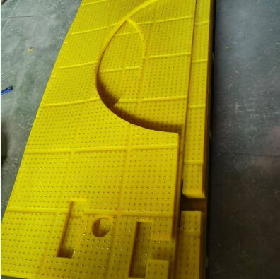 रोटरी टेबल एंटी स्लिप मैट सामग्री पीयू का ड्रिलिंग प्लेटफॉर्म पर उपयोग