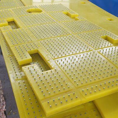 रोटरी टेबल एंटी स्लिप मैट मटेरियल पीयू पहनने प्रतिरोधी ZP175 के लिए इस्तेमाल किया