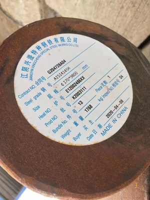 सॉलिड बार स्पेशल अलॉय स्टील AISI4145H OD 4 "से 15"