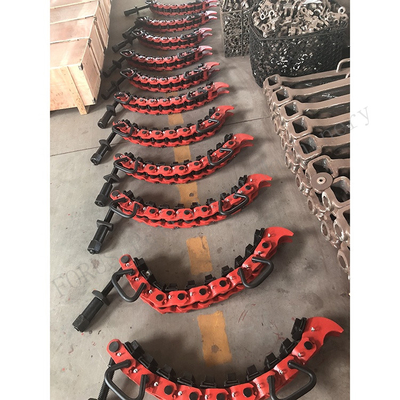 35CrMo वेलहेड टूल्स सेफ्टी लिफ्टिंग क्लैम्प्स 2 7/8 '' से 36 1/8 ''