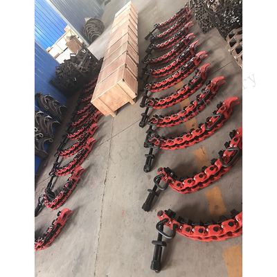 35CrMo वेलहेड टूल्स सेफ्टी लिफ्टिंग क्लैम्प्स 2 7/8 '' से 36 1/8 ''