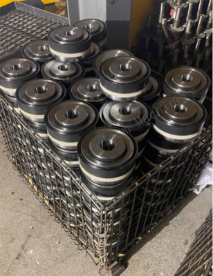 दोहरी कठोरता यूरेथेन बंधुआ मिट्टी पंप पिस्टन आरएस एफ -1600 एआईएसआई 4140