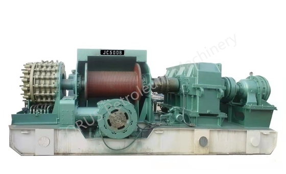 एपीआई 7K ड्रिलिंग रिग अवयव ड्रॉवर्क्स JC50DB कार्बन स्टील