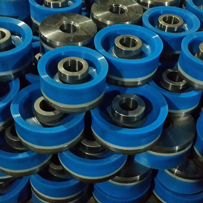 पॉलीयूरेथेन एनओवी जीडी मड पंप पार्ट्स पिस्टन असेंबली 6.5 ''